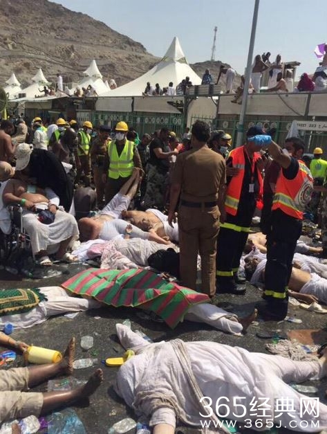 沙特麦加踩踏致100死现场照片惨不忍睹