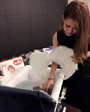 周杰伦女儿小周周英文名叫什么 疑似昆凌泄密