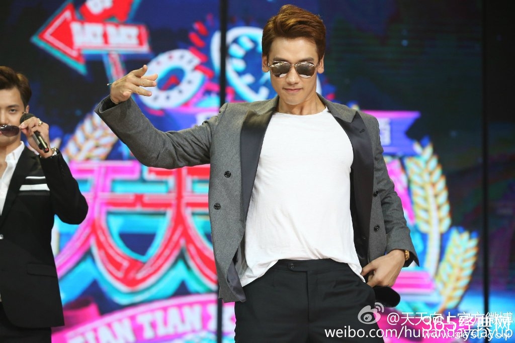 孙杨《天天向上》现场变身炫酷超模 rain经典重现《三只小熊》视频