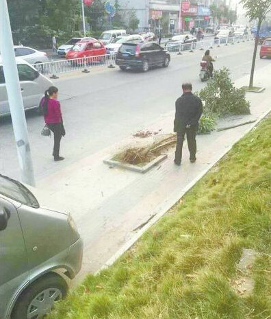 河南信阳卫生院长开车轧死婴儿监控视频