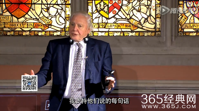 开讲啦戴维·阿滕伯格保护大自然演讲稿（英国行·第4讲）