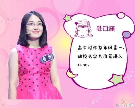 一站到底张悦个人资料