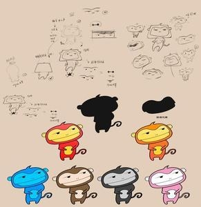 2016猴年春晚吉祥物设计图