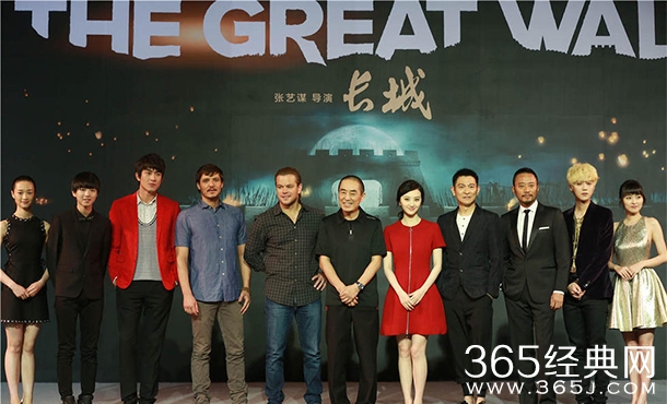 电影长城什么时候上映播出
