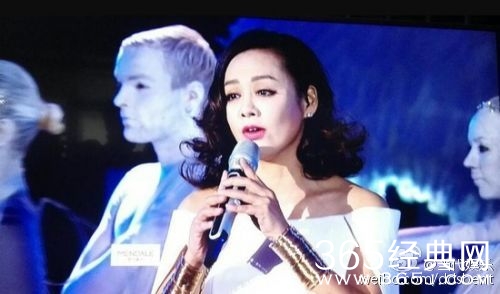 宁静双11晚会唱歌