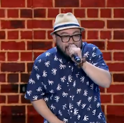 笑傲江湖朱岩表演江湖笑傲rap