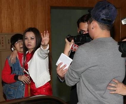 台湾男星婚礼遭闹场