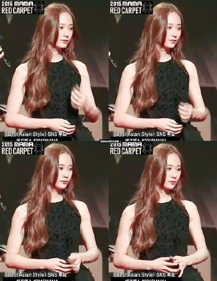 郑秀晶出席2015mama亚洲音乐盛典