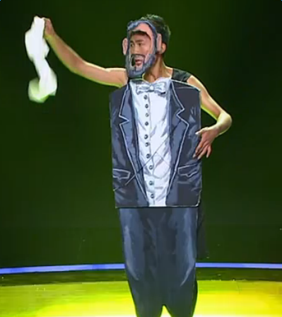 笑傲江湖复赛第三场纸片人逯爱岩串烧金曲