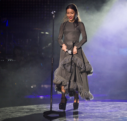 中国之星第四期吉克隽逸演唱白痴