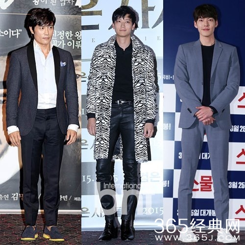 李秉宪、姜栋元、金宇彬