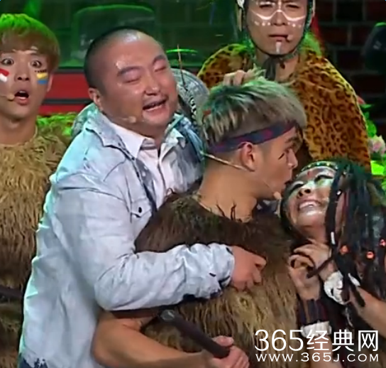 笑傲江湖复赛第四场恐龙人演绎疯狂原始人