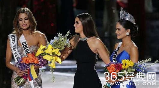 2015环球小姐总决赛冠亚军颁奖弄错乌龙视频
