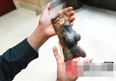 刘可久人形太岁高清大图 人形肉灵芝逼真如女人引关注