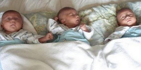 3胞胎3个爹女子照片曝光