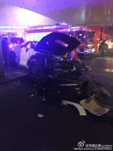 主播熊大直播飙车发生车祸现场图 熊大真实资料照片受关注