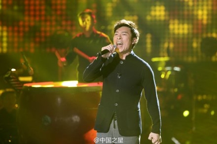 中国之星第八期许志安豪气演唱男儿当自强