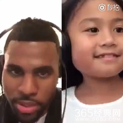 跟外国人合唱的小姑娘叫什么