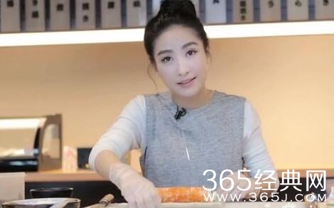 陶昕然做寿司欲送老公 下厨女人最性感