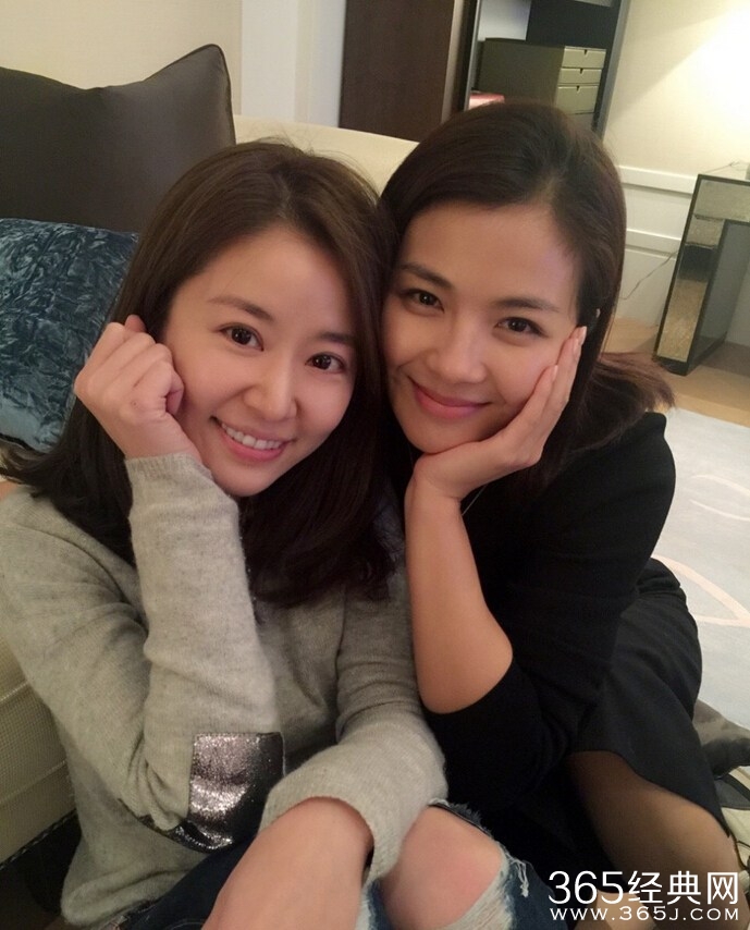 画面太美！刘涛晒与林心如合影