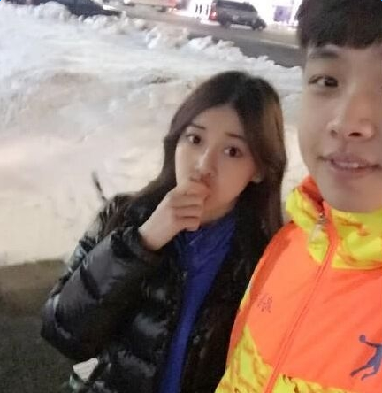 冰壶女神李博雅网络走红 男友张天域遭网友恶意攻击（图）