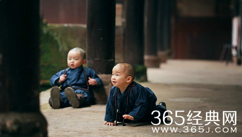 最萌和尚兄弟网络走红照片 并非兄弟也不是和尚