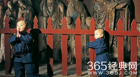 最萌和尚兄弟网络走红照片 并非兄弟也不是和尚