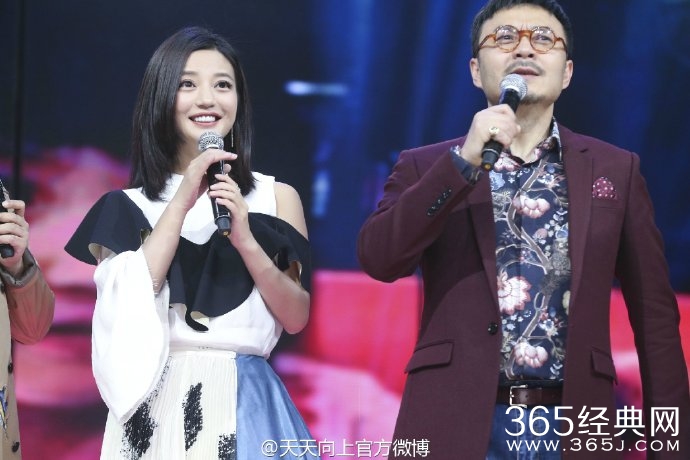 赵薇录制天天向上