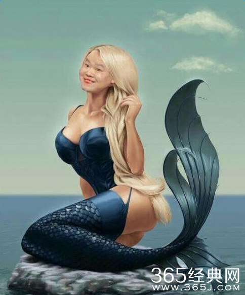 岳云鹏扮美人鱼被调侃 妮儿长得怪带劲勒