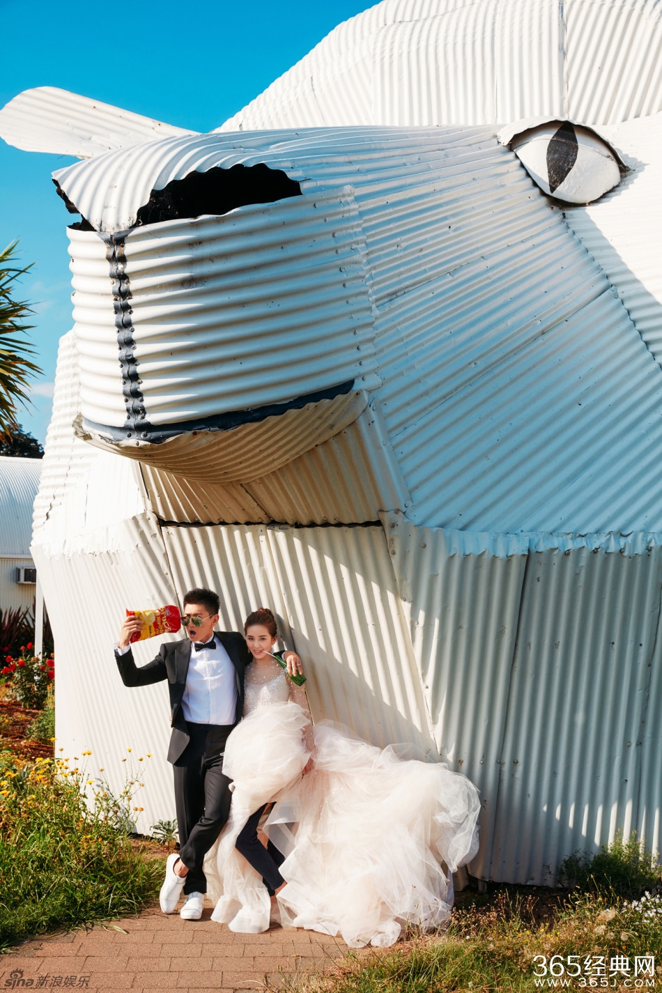 吴奇隆刘诗诗婚纱照首曝光 美轮美奂恩爱满满