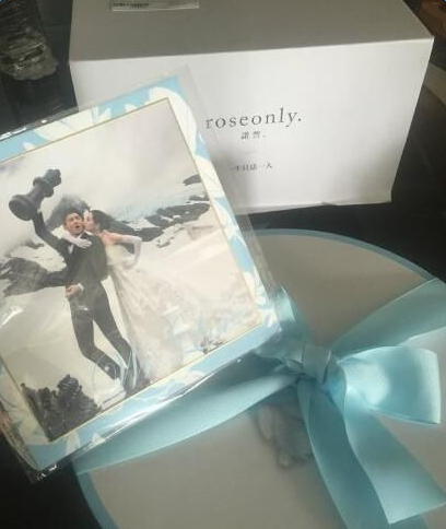 吴奇隆刘诗诗婚礼伴手礼曝光 文艺优雅气息迎面扑来