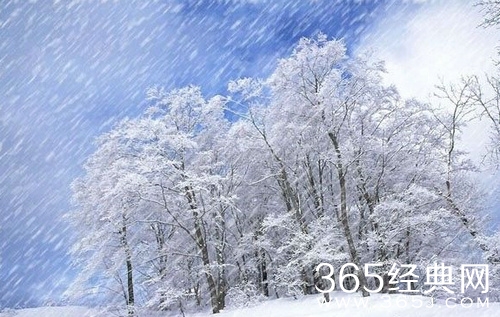 描写冬天的句子
