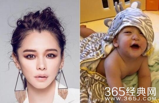 极品小鲜肉！徐若瑄晒小V宝嫩照可爱治愈