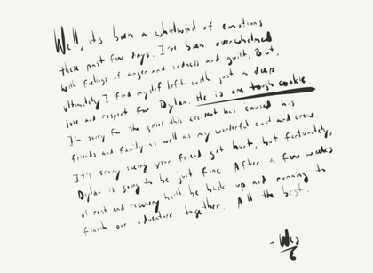 《移动迷宫》男星伤势未明　导演自责道歉