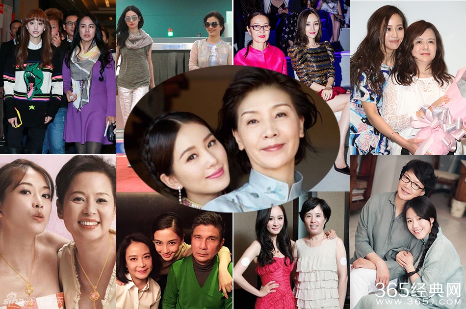 刘诗诗妈妈气质如兰走红 明星妈妈依旧美丽