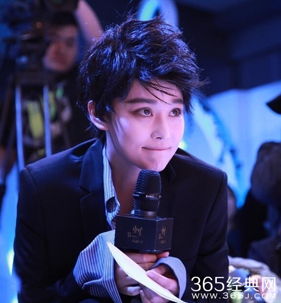 张馨予短发撞脸范冰冰 回应：关别人啥事