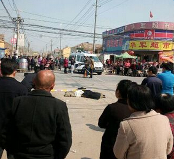 聊城退伍老兵遭摊主殴打当街身亡