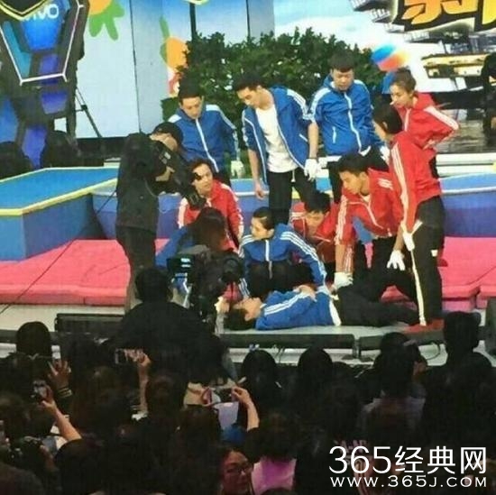 谢娜快乐大本营录制现场发飙视频曝光