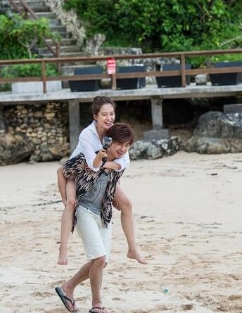 巴厘岛录制我们相爱吧2橙汁CP十足