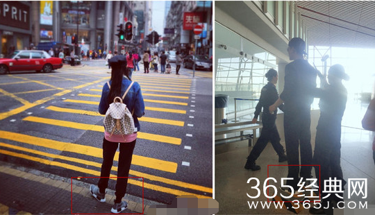 唐嫣罗晋恋情疑曝光 片场牵手穿同款运动鞋