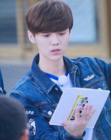 鹿晗韩国录制跑男 除了工作也是为一个承诺？