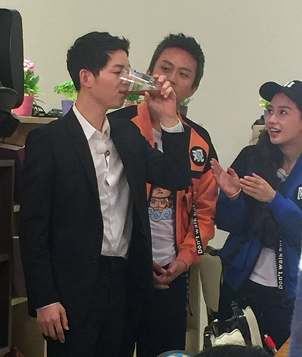 《奔跑吧兄弟》第四季宋仲基路透照