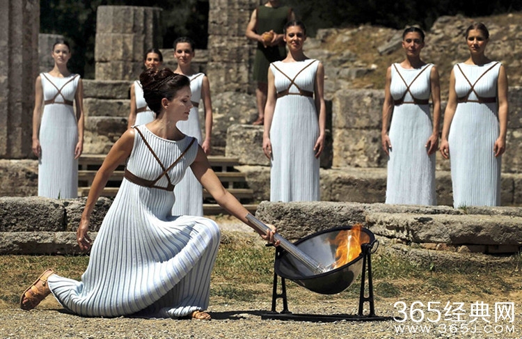 里约奥运会圣火采集彩排现场直击