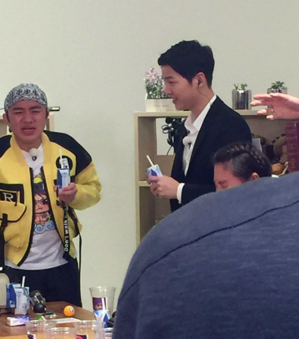 《奔跑吧兄弟》第四季宋仲基路透照