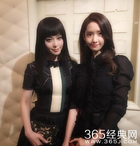 范冰冰与“亚洲第一美”合影！谁更漂亮？