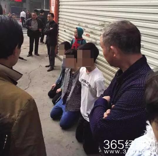 三学生被误认为偷车 遭持刀男子殴打并跪街