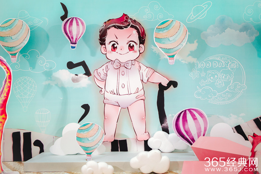 陈思诚佟丽娅儿子百日宴 全家福首曝光