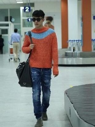 黄景瑜2016戛纳电影节造型