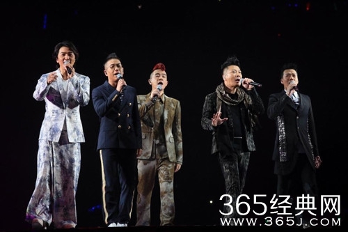 《古惑仔》五兄弟再聚首 歌唱友情重温怀旧热潮