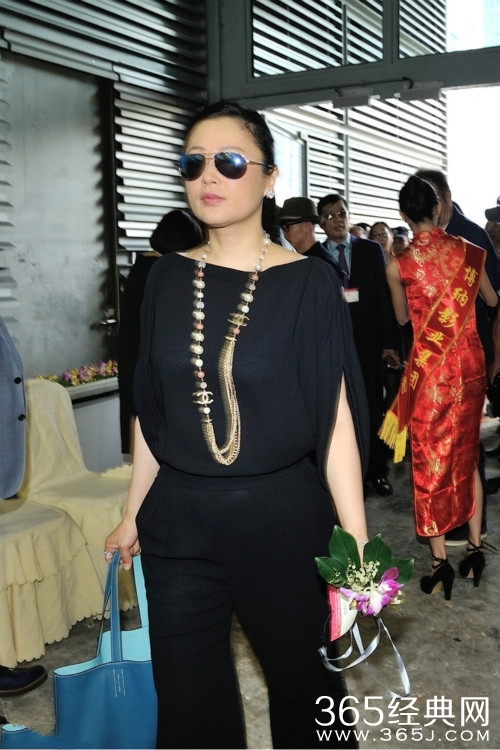 陈凯歌夫妇罕见合体捞金 陈红素颜面部浮肿